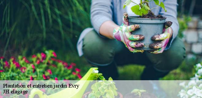 Plantation et entretien jardin evry-91000 JH elagage