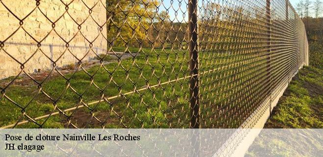 Pose de cloture  nainville-les-roches-91750 JH elagage